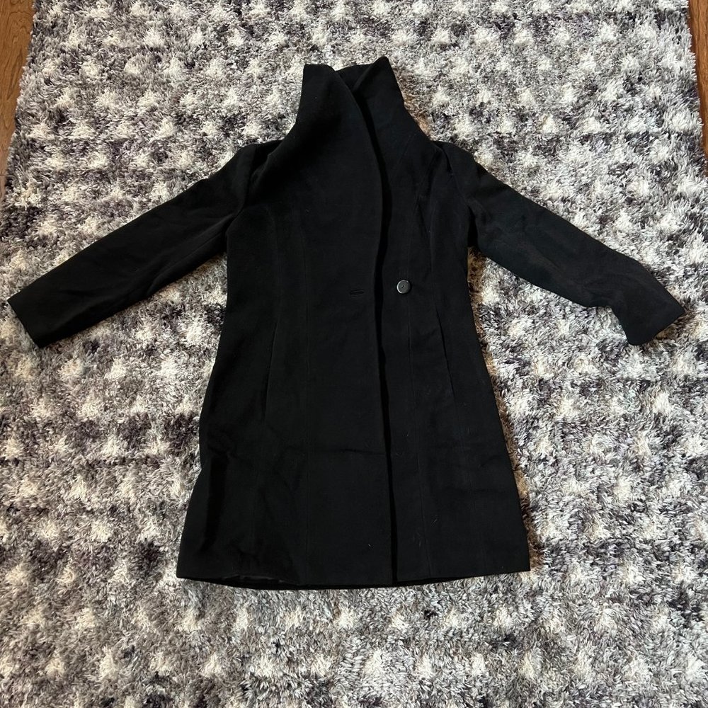 Beautiful White House Black Market Dress/Casual Coat Large